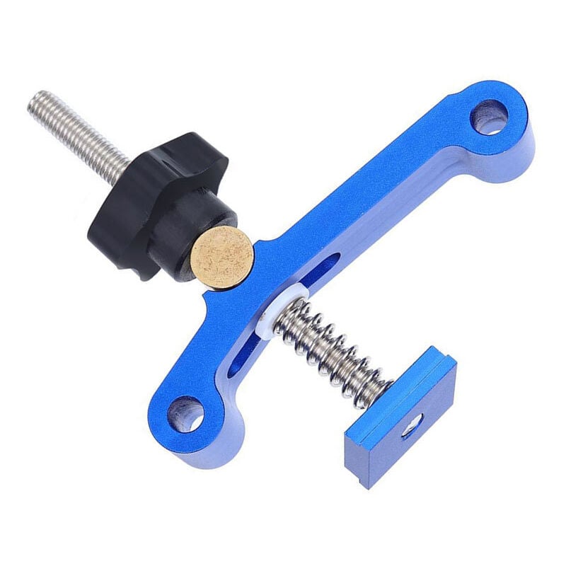 Bleu 30/45 goulotte spéciale améliorée travail du bois plaque de pression bloc de pression t vis t curseur fente pour le travail du bois