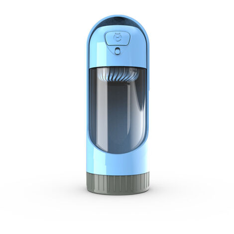 Bleu Bouteille d'eau tragbar für Hunde 300 ml, Bouteille d'eau