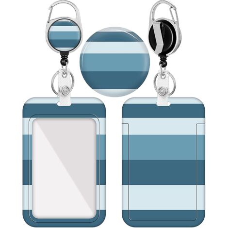 bleu Cercle En Alliage De Zinc Goutte - - Goutte Color Stripe Os Texte Flamme Badge Clip Facile Tirer Carte De Document Imprim