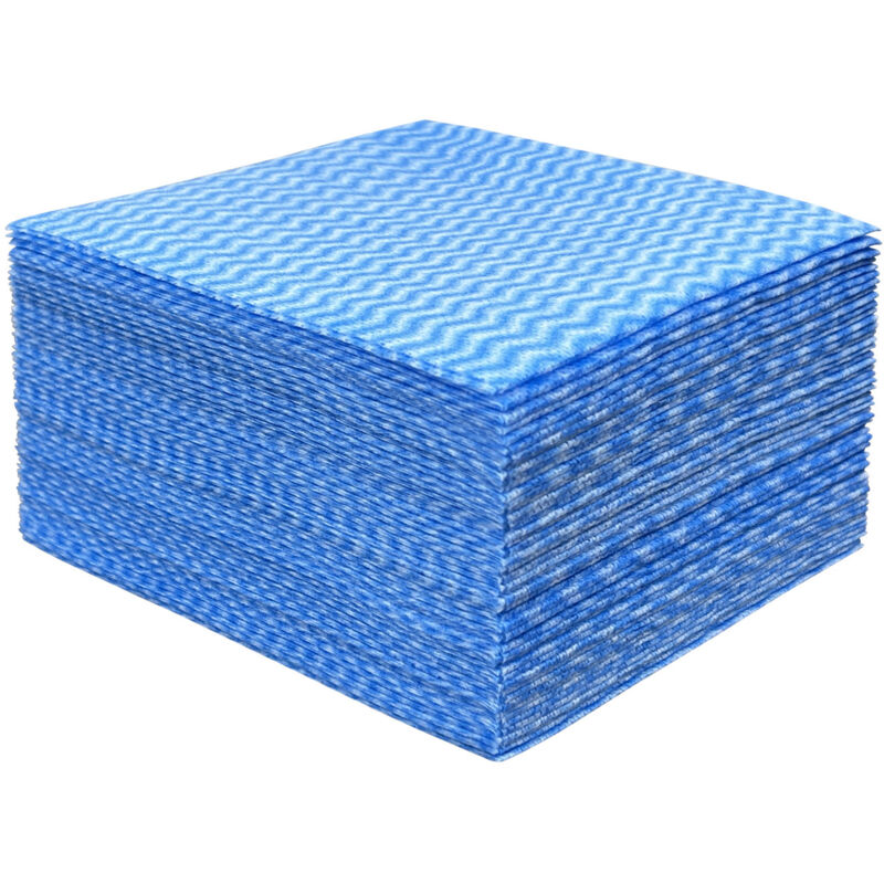 bleu cloth chiffon non tisse lingette jetable lavette non tissée lingette microfibre jetable…
