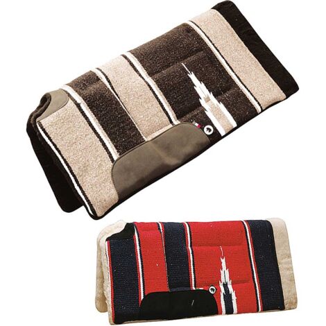 Tapis de selle western pour cheval en polaire Lakota Navajo Pony | La sellerie de Maé