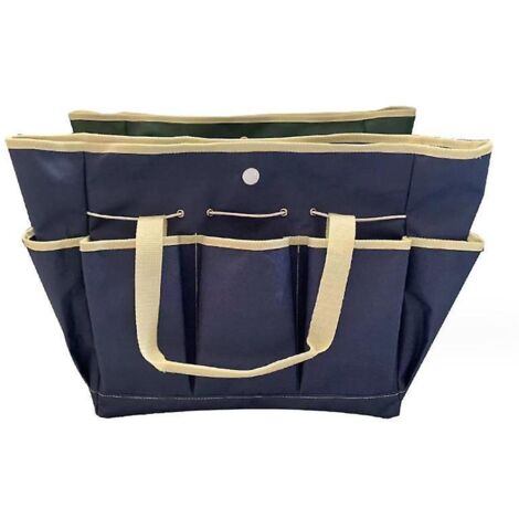 (bleu Fonc)sac De Jardin Pour Outils Jardinage D'outils Jardinage Avec Toile Oxford Impermable Avec Chiffon - Peuvent Contenir Des Outils, Sac Ran
