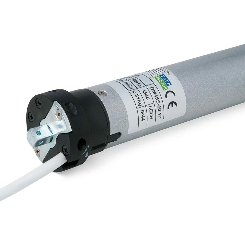 Moteur tubulaire 50NM pour volet roulant avec adaptateur sans manœuvre d'urgence