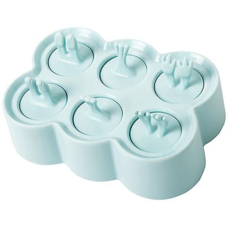 bleu-moule  Sucettes En Silicone Pour Enfants Moule  Glace En Treillis Moule  Glace Pour Mini-machine  Glace Moule  Sucettes En Silicone Pour La M