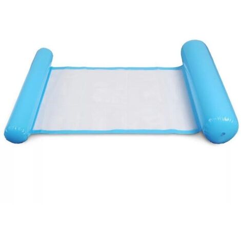 Bleu multi Usage Flottantes Hamac, Flotteur Gonflable Piscine 4 -en-1Flottant de inclinable Flotteur Hamac Hamac d'eau Multi-Usage Pliable Flottantes Hamac Portable Flotteur Ultraléger