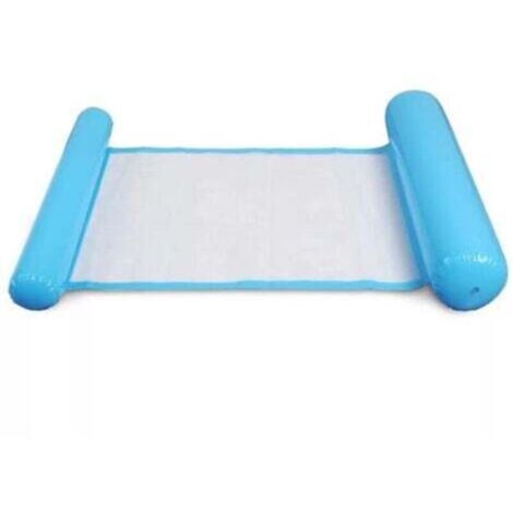 Bleu multi Usage Flottantes Hamac, Flotteur Gonflable Piscine 4 -en-1Flottant de inclinable Flotteur Hamac Hamac d'eau Multi-Usage Pliable Flottantes Hamac Portable Flotteur Ultraléger