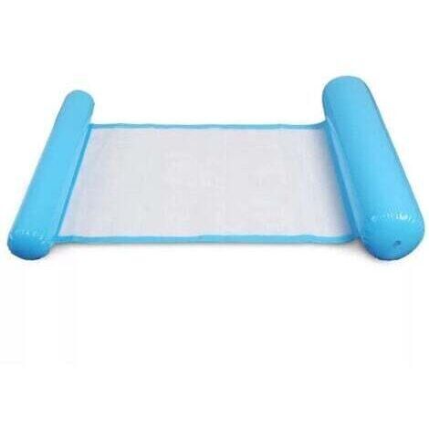 Bleu multi Usage Flottantes Hamac, Flotteur Gonflable Piscine 4 -en-1Flottant de inclinable Flotteur Hamac Hamac d'eau Multi-Usage Pliable Flottantes Hamac Portable Flotteur Ultraléger