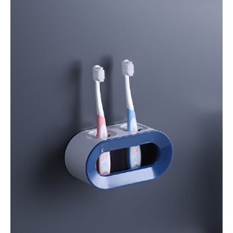 Support de brosse à dents électrique multifonction avec séparateurs  réglables, couleur grain de bois, porte-brosse à dents électrique, facile à  nettoyer : : Cuisine et Maison