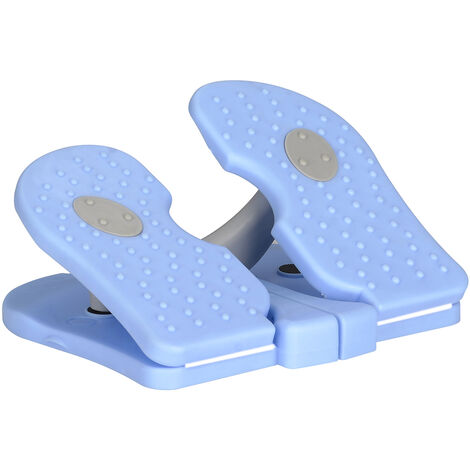 （Bleu）Steppers pour l'exercice, Mini Stepper Pliable Foot Peddle Under Desk Exercise Step Physiothérapie Leg Exerciser Mini Fitness Stepper-HARRY