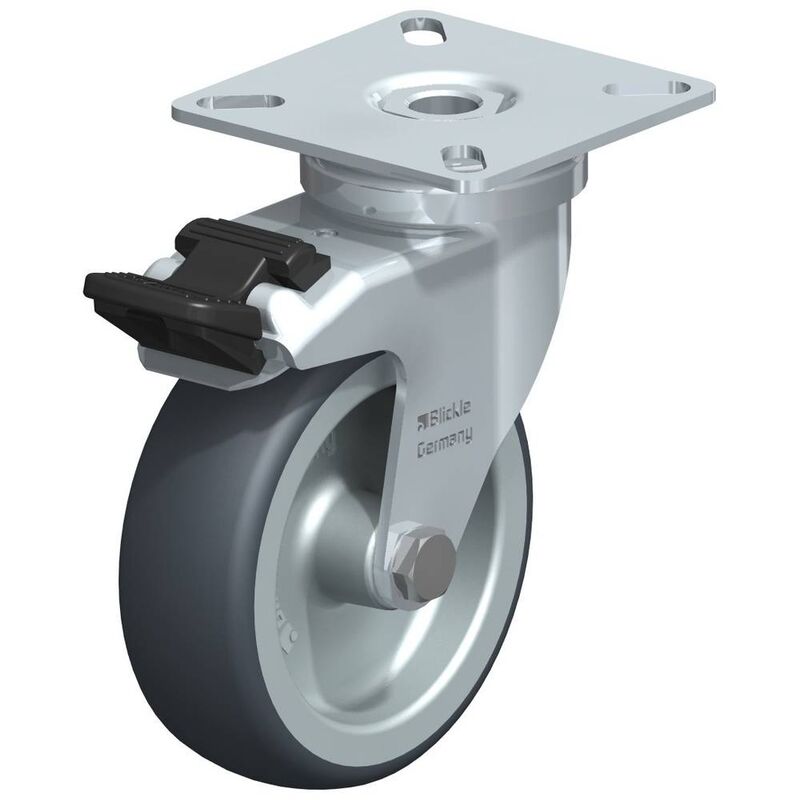 Image of Blickle - 309898 lpa-tpa 75G-FI Ruota girevole con fermi Diametro ruota: 75 mm Capacità di carico (max.): 75 kg 1 pz.