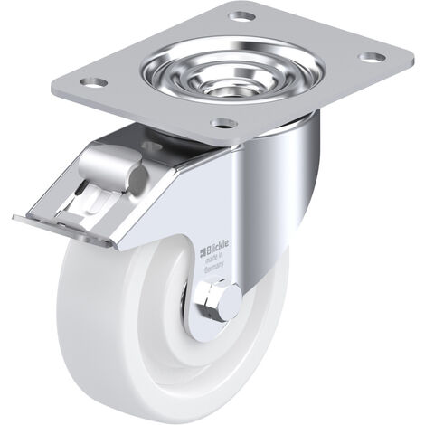 Blickle 412841 LK-SPO 125K-3-FI Lenkrolle mit Feststeller Rad-Durchmesser: 125 mm Tragfähigkeit (max