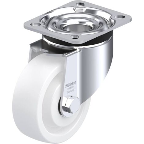 Blickle 604348 LK-SPO 100K-1 Ruota girevole Diametro ruota: 100 mm Capacità di carico (max.): 350 kg 1 pz.