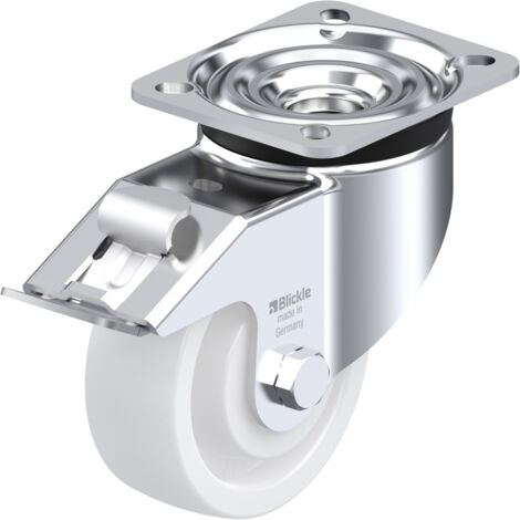 Blickle 610584 LK-SPO 100K-1-FI Lenkrolle mit Feststeller Rad-Durchmesser: 100 mm Tragfähigkeit (max