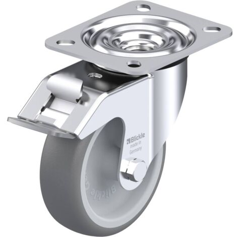 Blickle LE-TPA 102G-FI Ruota 100 mm con freno robusto