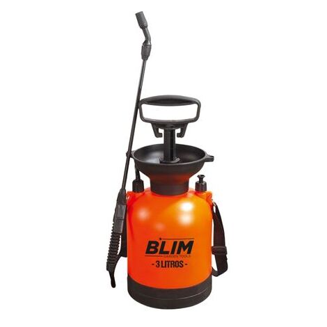 Blim sulfateur/sprayer dehand 3l - pompe conwith pression jusqu'à 3 bar - buse réglable - bandoulière -