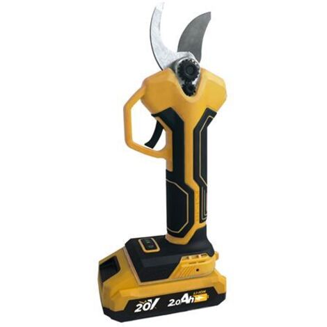 Blim tijera de podar s/carbones 20v - bateria 2ah - color amarillo