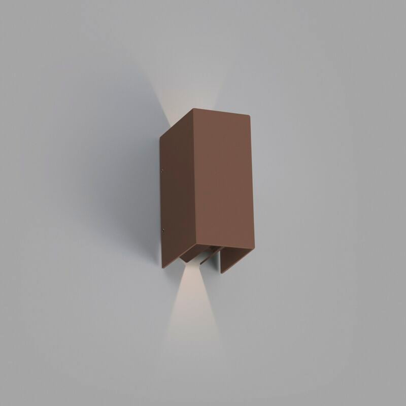 

Faro Barcelona - BLIND Aplique de pared exterior 70268 - MARRON OXIDO