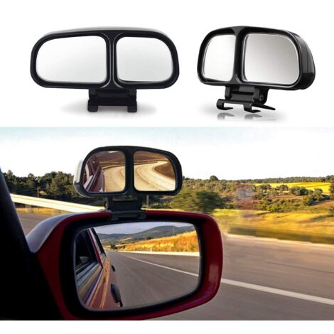 Blind Spot Mirror, Car Blind Spot Mirror, 2PCS Adjustable Wide Angle for Car Van Towing