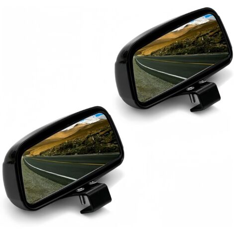 Blind Spot Mirror, Car Blind Spot Mirror, 2PCS Adjustable Wide Angle for Car Van Towing (Type2)