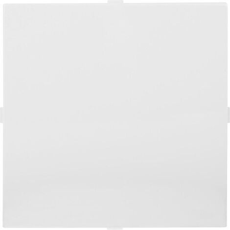 HUP ELEKTROTECHNIK Blindabdeckung Polarweiß für Unterputz-Einsatz