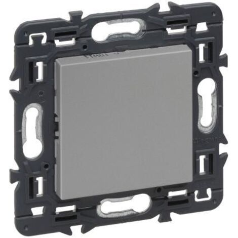 Blindabdeckung VALENA NEXT Aluminium LEGRAND 741380