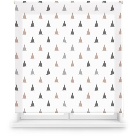Blindecor Ara Mountain  Tenda avvolgibile stampata con tessuto traslucido - 90 x 180 cm (larghezza per altezza)  Dimensioni approssimative del tessuto 87 x 175 cm  Tende per finestre