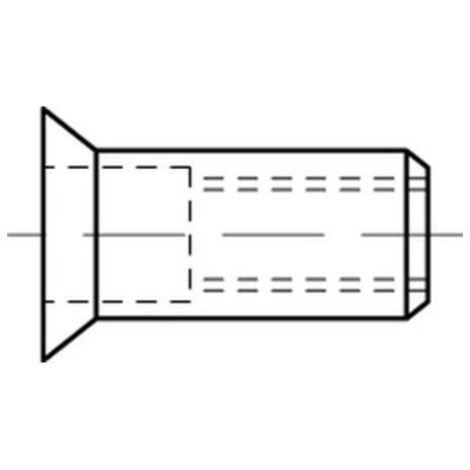 Blindnietmutter R 88424 SEKO M5 /3,5 -6,0 A 2 500 Stück