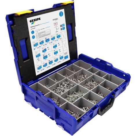Blindnietsortiment Pro 1578-tlg.Ku.-Koffer