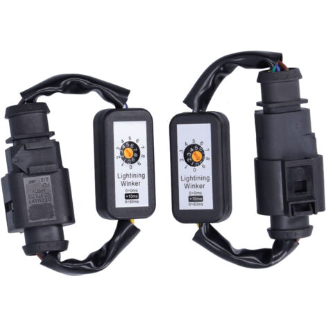 Blinkerverzögerungsmodul, Paar LED-Rückleuchten, dynamischer Blinkeradapter, Blinkermodul-Kits für A8 S8 D4 D5 2010-2019, geeignet für Rückleuchten.