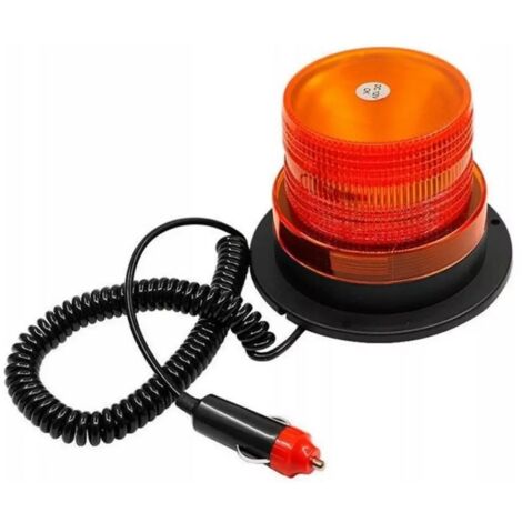 BLINKLEUCHTE WARNUNG DACHLEUCHTE 12V 24V 24 LED LEISTUNGSSTARK FÜR TRAKTOR AUTO