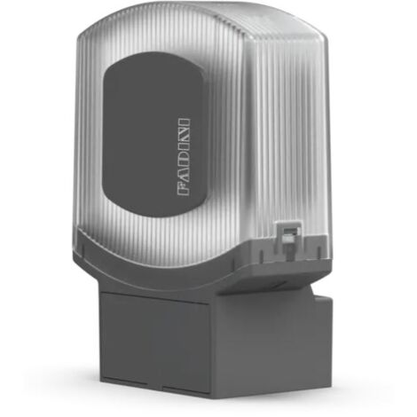 Blinklicht LED-Blinklicht 230V Vac - 24V Vac/dc Weiß FADINI ZERO.L 152L