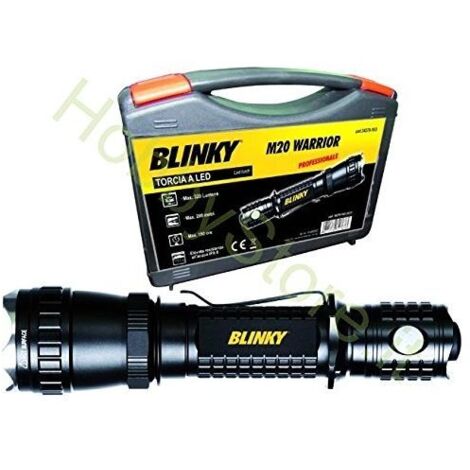 Blinky 34270-10 Prof LED M20-Warrior in-Box Torcia