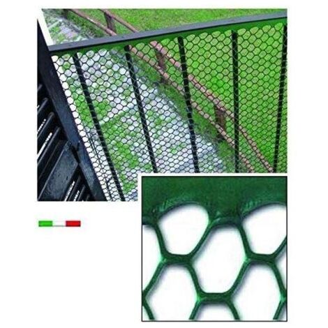 Blinky Rete Plastica Esagonale 20X19 Verde Metri 5 H.Cm. 100