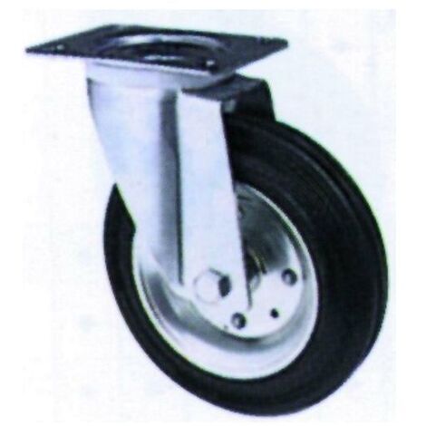 Blinky Ruote Gommate Base Girevole 160X38Mm