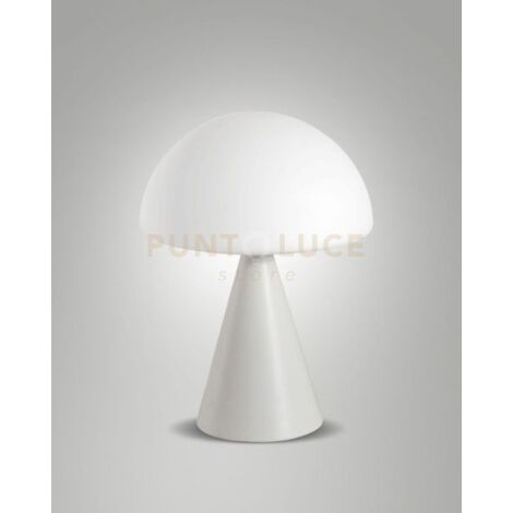 BLIP LAMPADA DA TAVOLO BIANCA A LED CCT 2700K - 3000K - 4000K- 7W - 500 lm DIMMERABILE