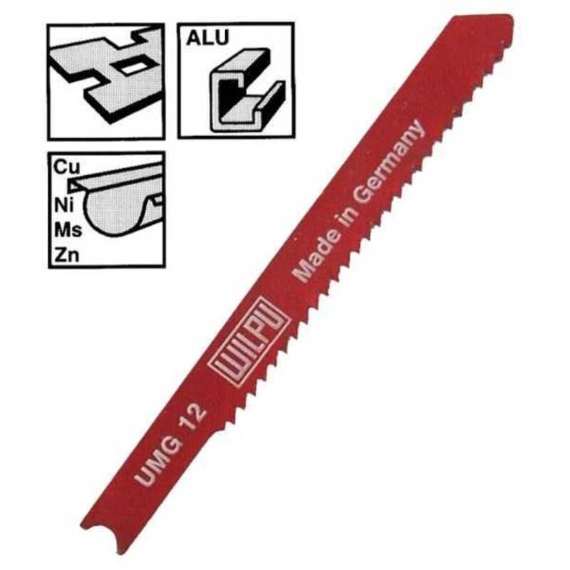 Cuchilla Alt. Mm 55 D.2,0 Fe-Al-Cu pz.5 Umg12 Wilpu