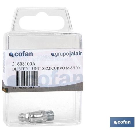 Blister 1 unità Ingrassatore 45° M-8/125