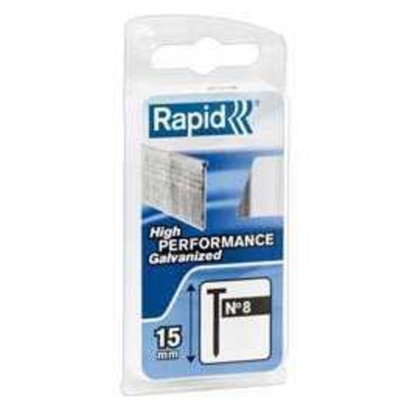 Juego de 1000 puntas de acabado Rapid nº 8 / 25 mm Rapid