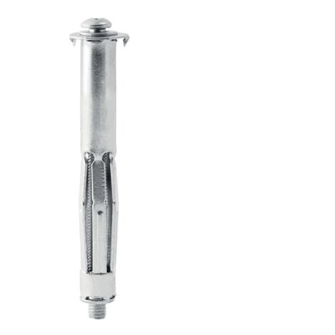 Molly M16010-xj Tasselli In Metallo Con Vite M5 5x36 Mm – Set Da 16 Pezzi, Grigio, Ideali Per Fissaggi Sicuri Su Muro E Cartongesso