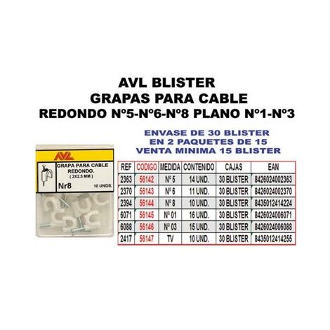 Blister 14 Graffette Tubo Flessibile N. 5