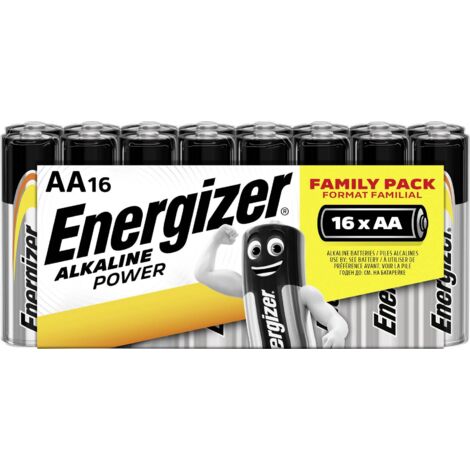 Blister 16 piles Energizer Power LR06