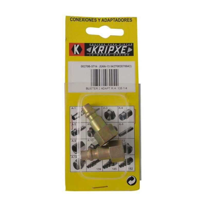 

Kripxe, - BLISTER 2 ADAPT.R.HEMBRA 135 1/4