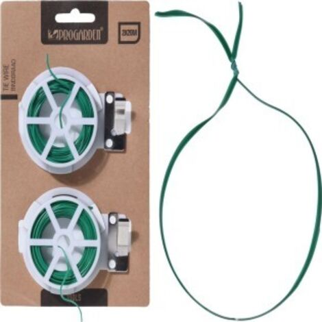 BLISTER 2 BOBINE PLANT TIE THREAD VERDE