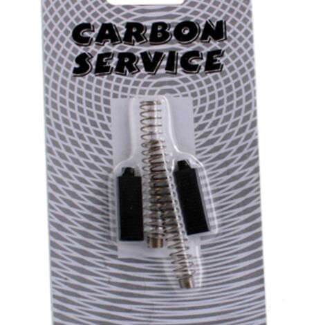 BLISTER 2 CARBONCINI SPAZZOLA 8 x 5 x 22 mm  MOTORE FOLLETTO VK 120 121 122