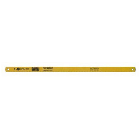 Blister 2 lame per seghetto 3803-300-24-2p gialle bahco
