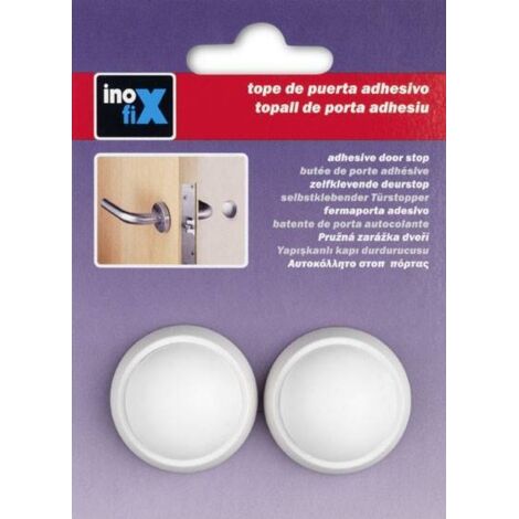 Blister 2 uds Paragolpe Pared D33mm Lance Blanco
