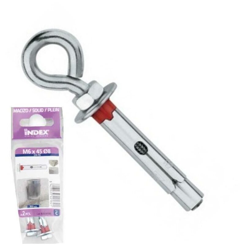 

Blister anclaje ch-argolla cincado anc.ch-to 8-60 br-10 - Mibricoplus