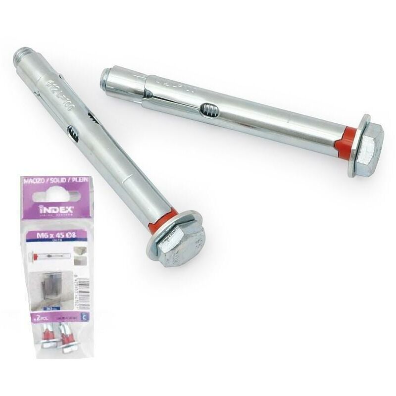 

Blister anclaje metalico ch-tornillo hex anc.ch-to 6-45 br.8 - Mibricoplus