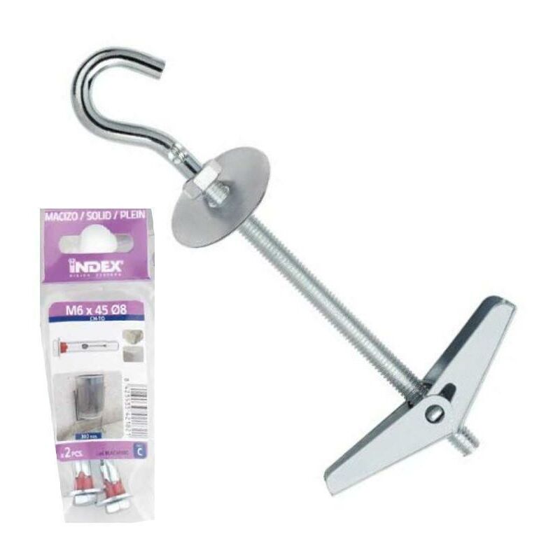

Blister palomilla con muelle gancho metrica m-5 - Mibricoplus