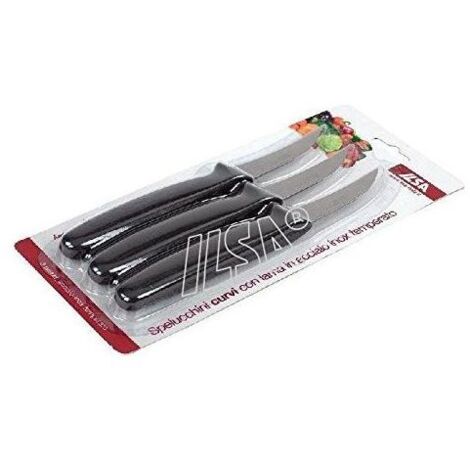 Blister 3 Spelucchi Curvi Inox M.Pol.2270B